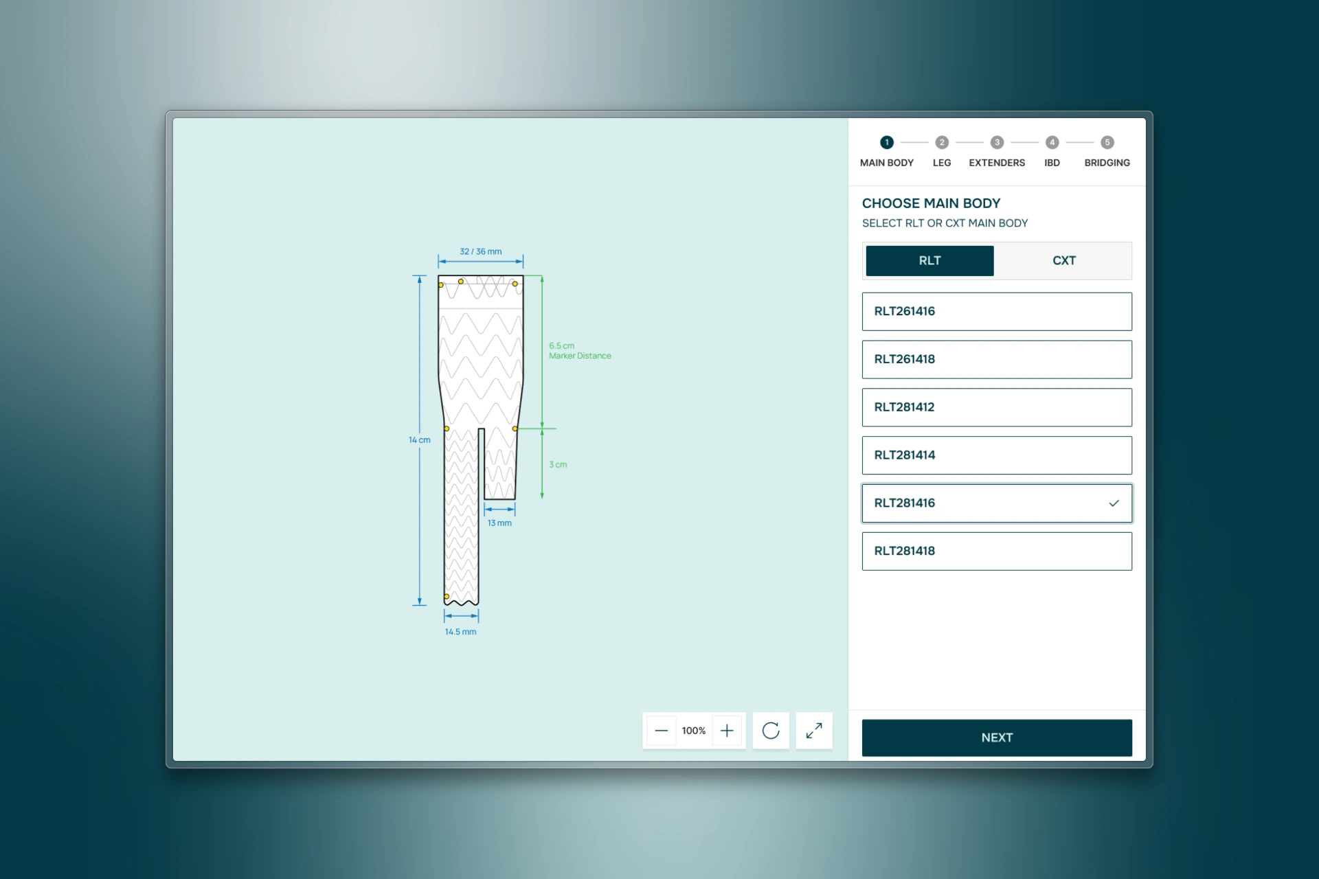 Stent Configurator Web App