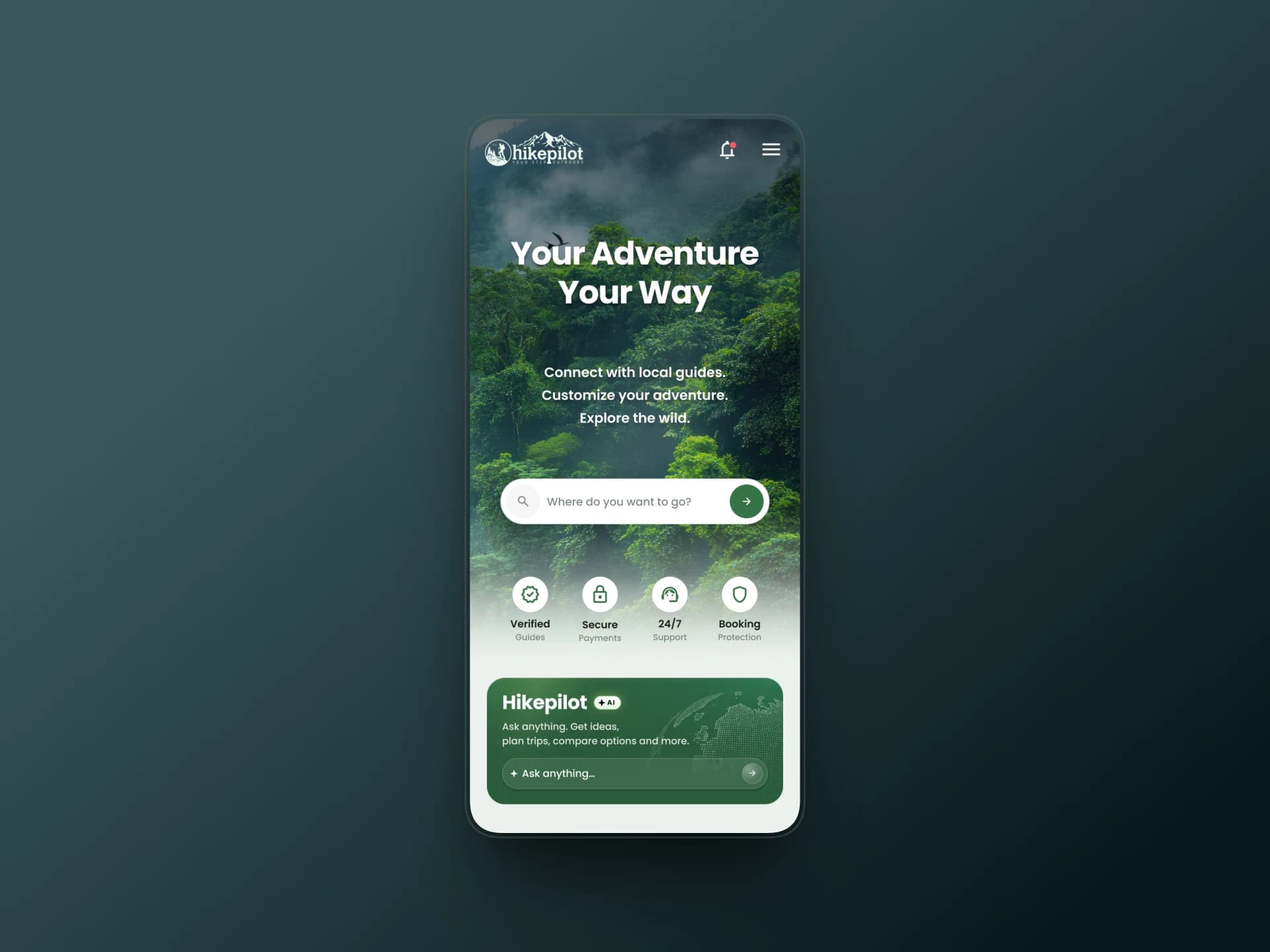 HikePilot Website